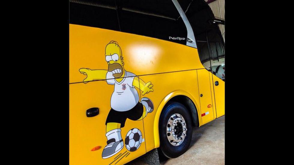 Corinthians firmó contrato con Los Simpsons