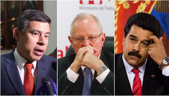 Luis Galarreta rechaza ataques de Nicolás Maduro contra Pedro Pablo Kuczynski 