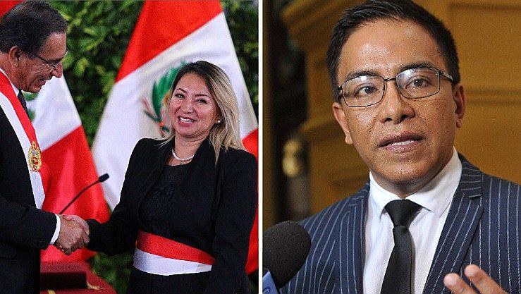 ​Ministra Rocío Barrios sobre denuncia a Roberto Vieira: "No he tenido ningún tiempo en privado con el congresista"