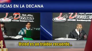 Periodista de Puno llamó “mentiroso” y “traidor” a Ollanta Humala en entrevista en vivo (VIDEO)