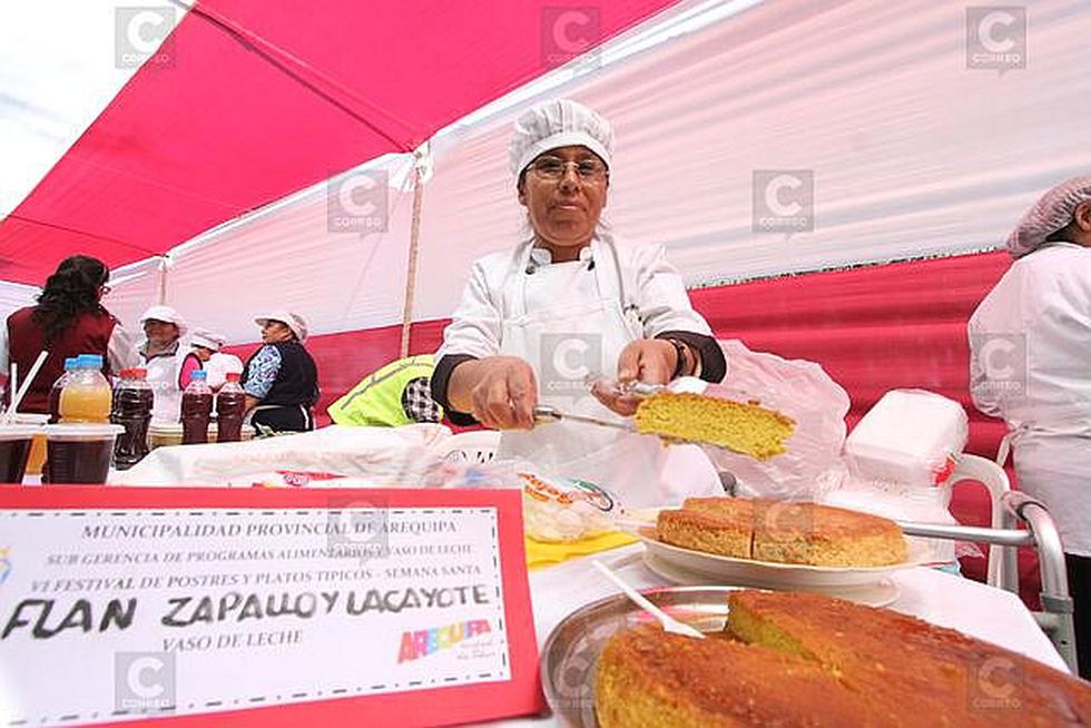 Arequipeños disfrutaron de festival de postres por Semana Santa (FOTOS)
