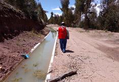 Contraloría Ayacucho alertó riesgos en obra de riego Ustunaccocha