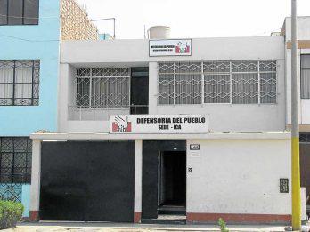 Defensoría del Pueblo sólo atiende en Ica