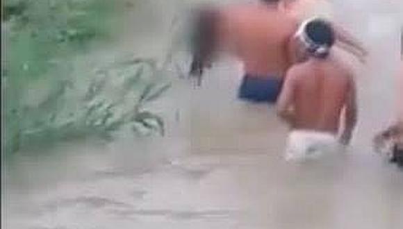Niña muere ahogada en canal de regadío en Tumbes