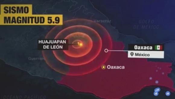 Sismo de magnitud 5,9 dispara la alerta en Ciudad de México (EN VIVO) 