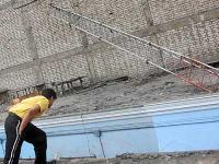 Antena de Canal 5 se desplomó con 2 obreros 