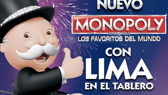 Lima aparece en el nuevo juego de mesa Monopoly Here&Now