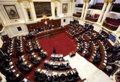 Bancadas parlamentarias contarán con la mitad de sus integrantes en pleno de este jueves