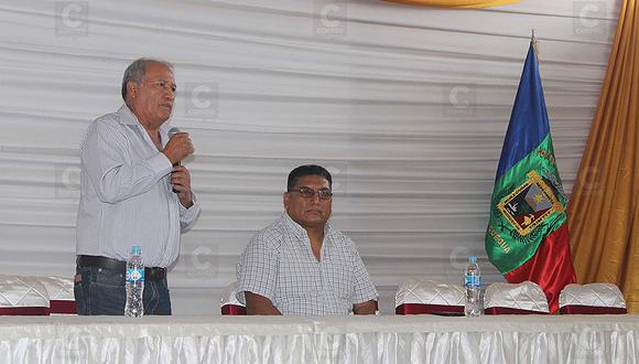 Moquegua: Congresista fujimorista electo recibe saludo en auditorio del GRM
