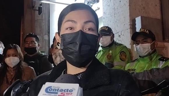 Declaró que Elmer Cáceres Llica no forma parte de una organización criminal y que ser gobernador fue un sueño que le costó muy caro. (Foto: Radio Contacto Sur - Arequipa)