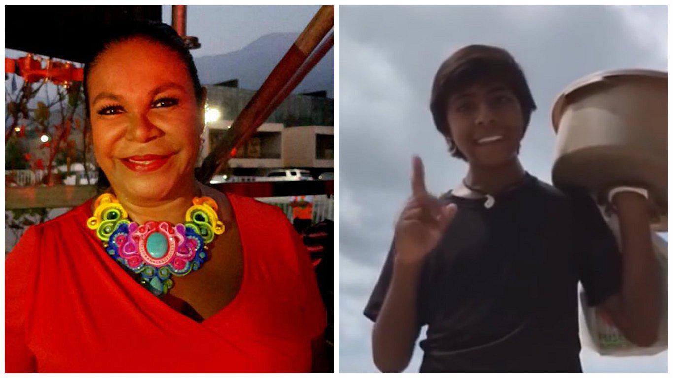 Facebook: Eva Ayllón "encontró" al chico de las empanadas y dio este mensaje (VIDEO)