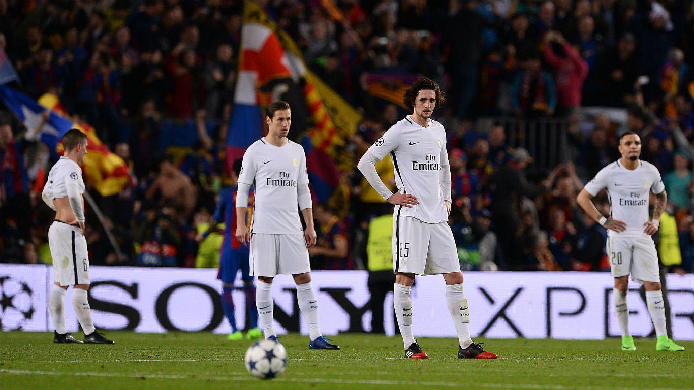 PSG presentó queja formal ante la UEFA por arbitraje ante el Barcelona