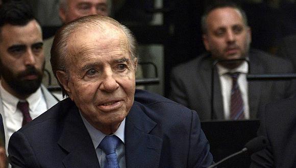 Argentina: Condenan por peculado a expresidente Carlos Menem y su exministro