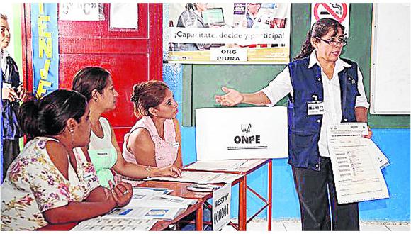 ​Por seguridad, la ONPE cambia de centro de votación en tres poblados de Junín