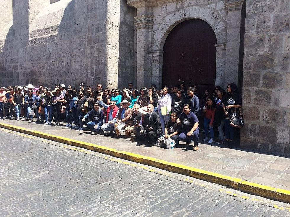 “Un día sin auto” redujo contaminación en 5% en el Centro Histórico de Arequipa (FOTOS)