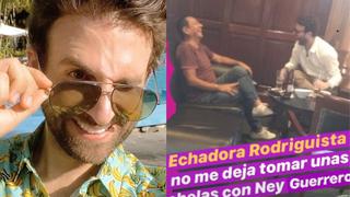 Rodrigo González aviva rumores de su posible ingreso a ATV tras reunirse con Ney Guerrero (FOTO)