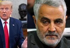 Trump: Soleimani iba a atacar cuatro embajadas estadounidenses en Medio Oriente