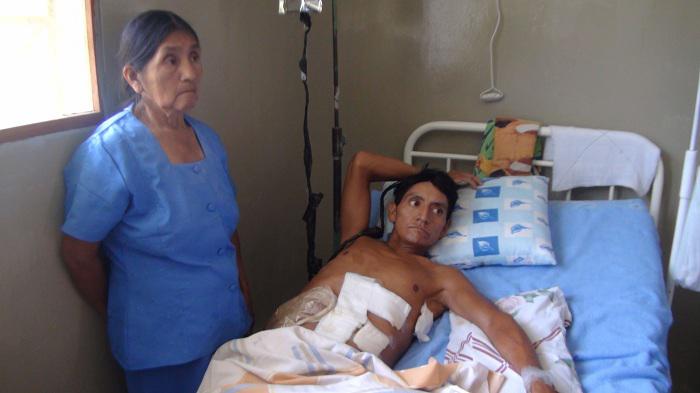 Humilde mototaxista sobrevive con dos proyectiles en el cuerpo