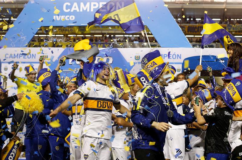 Boca Juniors se coronó campeón del fútbol argentino