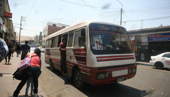Once buses "chatarra" serán retirados de las calles de Tacna