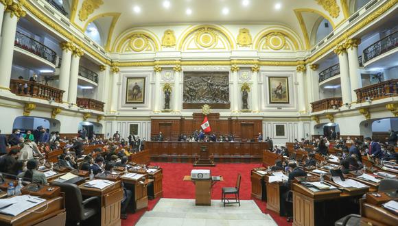 El Pleno del Congreso de sesionó este jueves desde las 10:00 horas, donde también abordó el cuadro de las comisiones ordinarias y de la Comisión Permanente. (Foto: Congreso de la República)