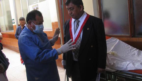 Crisólogo solicita que ministra de salud informe de derrame en Cajacay