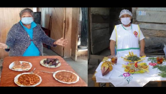 Usuarias de Pensión 65 prepararon platos ancestrales de Junín y Tacna por Fiestas Patrias (Foto: Pensión 65)