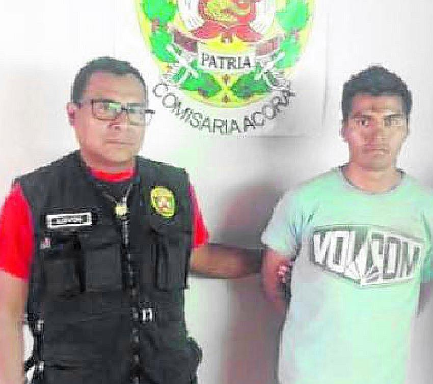 Puno: ​detienen a mecánico acusado de violación en Acora