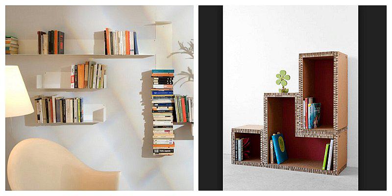 Cinco ideas creativas y fáciles para diseñar tu propia biblioteca