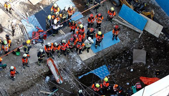 Chile: Dos muertos y tres heridos en derrumbe de edificio en construcción
