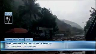 Prolongadas lluvias provocaron huaicos en carreteras de Cusco, Pasco y Huánuco (VIDEO)