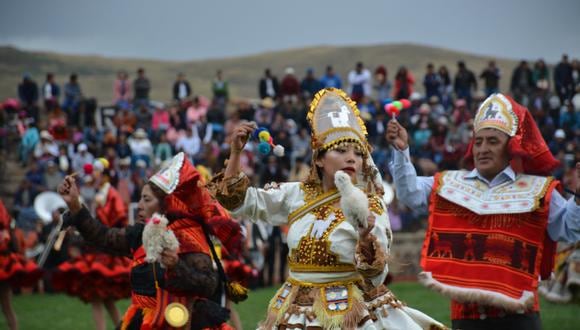 Esta danza suele practicarse desde tiempos ancestrales en fiestas de Puno. Puno. Foto/Difusión.