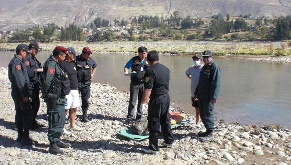 Hallan segundo cuerpo desparecido en el río Mantaro