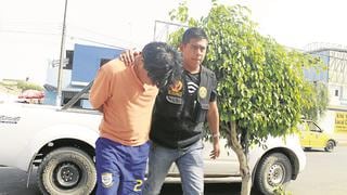 La Libertad: Capturan a dos luego de haber asaltado a taxista