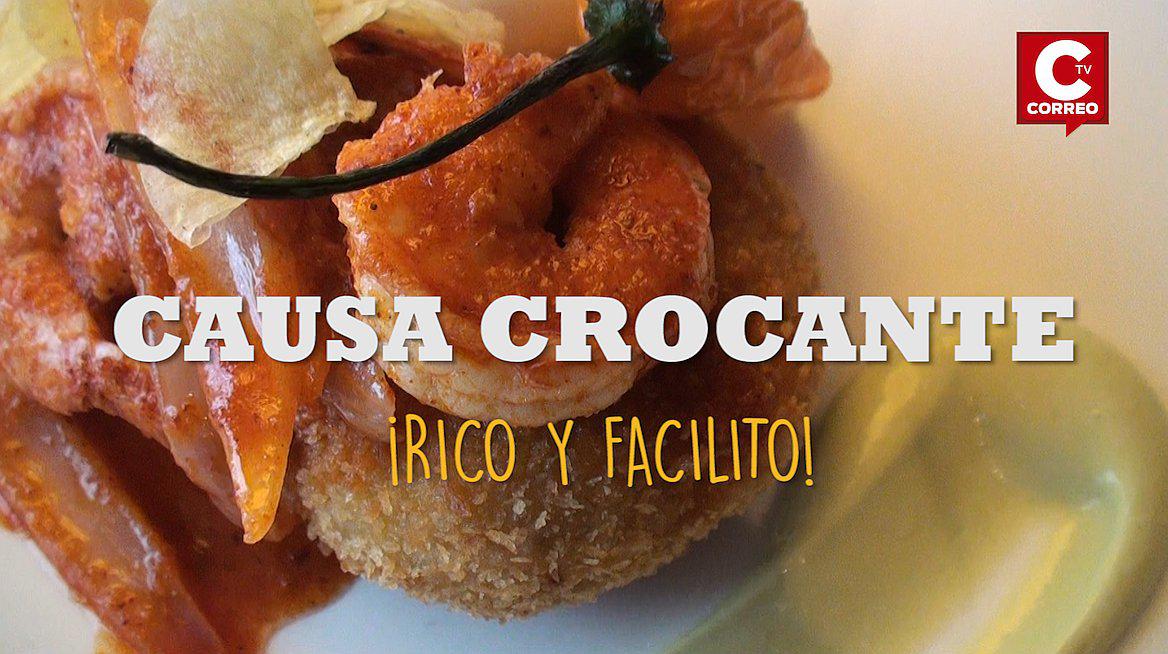 ​Rico y facilito: Anímate a preparar esta deliciosa Causa crocante (VIDEO)