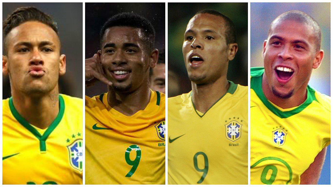 Perú vs Brasil : Los goleadores de Brasil en las últimas eliminatorias