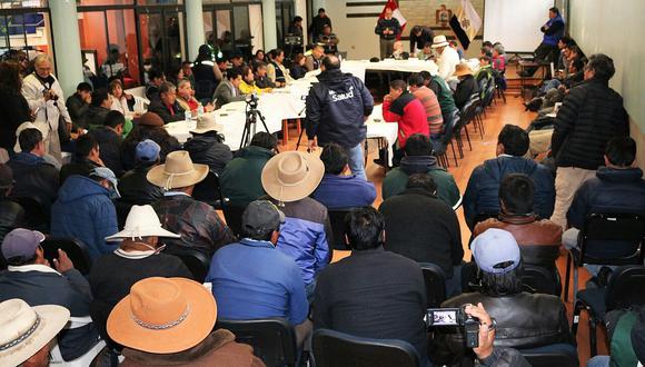 Reinstalan comités de gestión y seguimiento en Espinar - Cusco