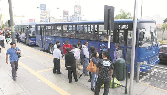 Vuelven los buses azules a Javier Prado
