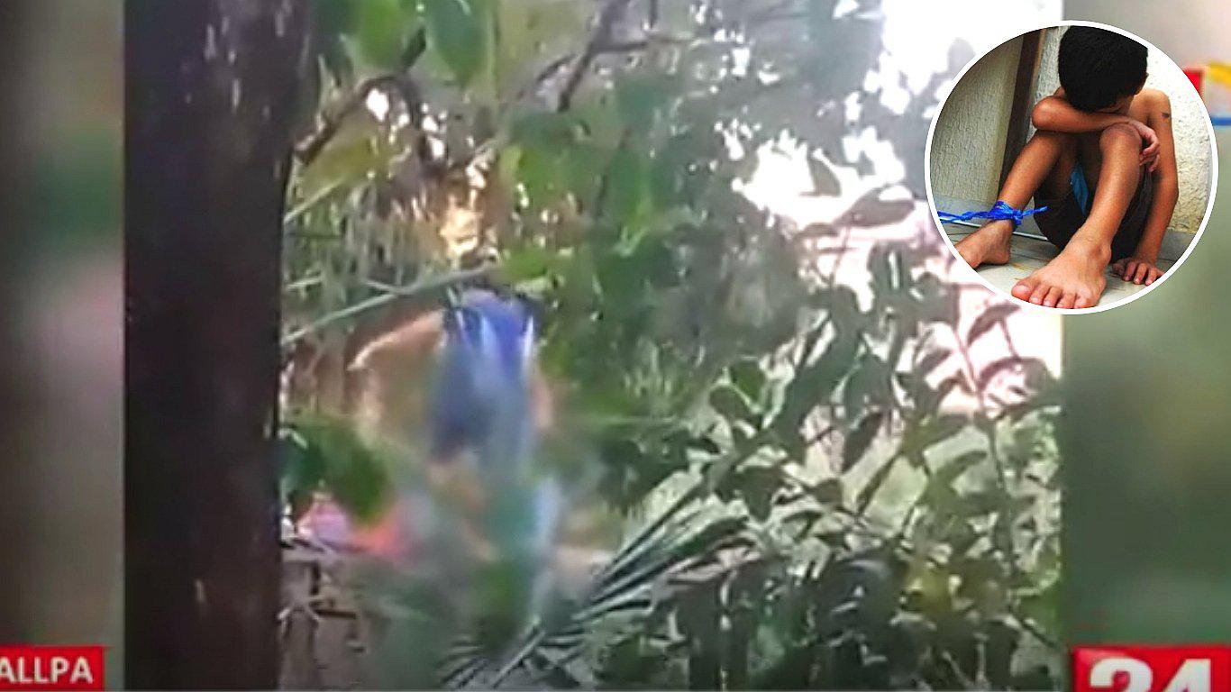 Indignante: Madre golpea brutalmente con una correa a su hijo (VIDEO)