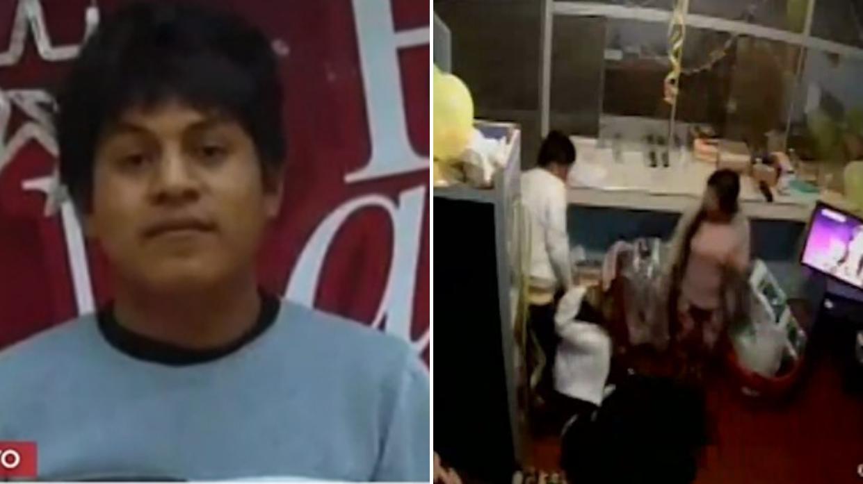 La Policía Nacional busca a  Jimmy Jorson Porras, quien agredió a una mujer al interior de un hospedaje. (Foto composición)