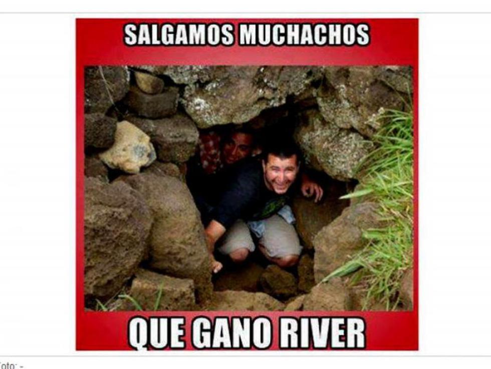 Divertidos 'memes' de los hinchas de Boca para los de River Plate 