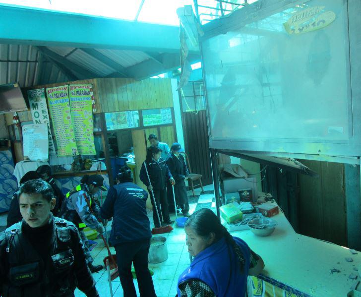 Explosión causa pánico 