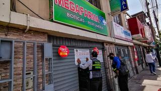 Arequipa: Municipio de Paucarpata clausura boticas y farmacias insalubres 