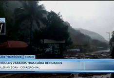 Prolongadas lluvias provocaron huaicos en carreteras de Cusco, Pasco y Huánuco (VIDEO)