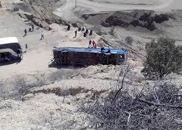 Ayacucho: Volcadura de bus deja 13 muertos y más de 20 heridos