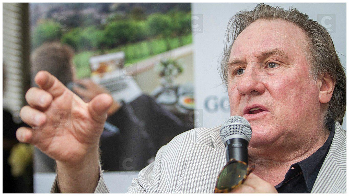 Gérard Depardieu: “Me encanta la historia y la civilización de América del Sur”