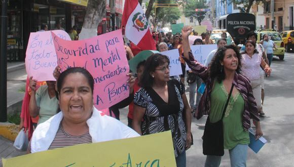 Piura: Con marcha exigen proyectos que gobierno pretendería arrebatar a Tambogrande