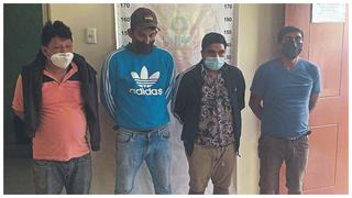 Piura: Cuatro hombres caen con 12.5 kilos de cocaína