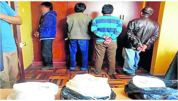 ​Ayacuchanos caen con carga de cocaína en Cusco y Nazca 