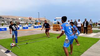 Uso facultativo de la mascarilla: realizan evento deportivo en playa Agua Dulce sin ser obligatorio el tapabocas